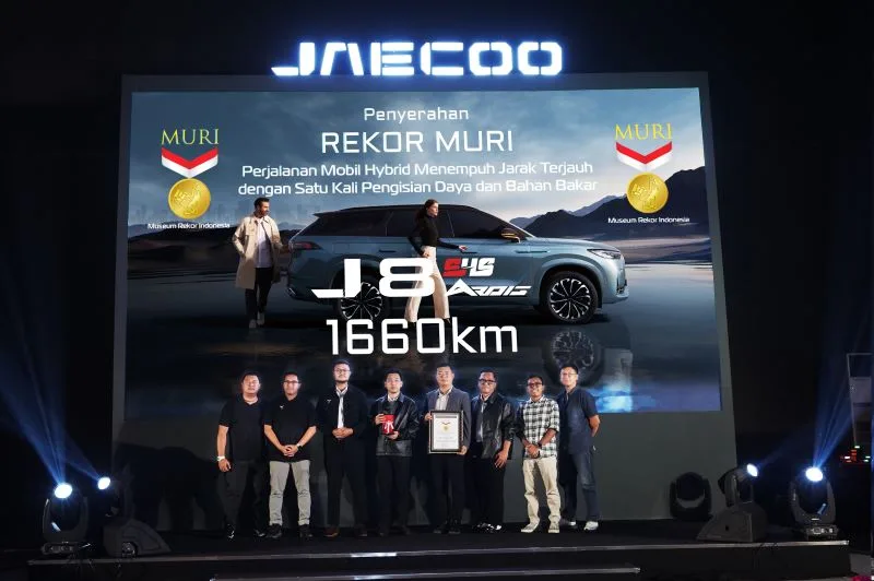JAECOO J8 SHS ARDIS Rekor MURI